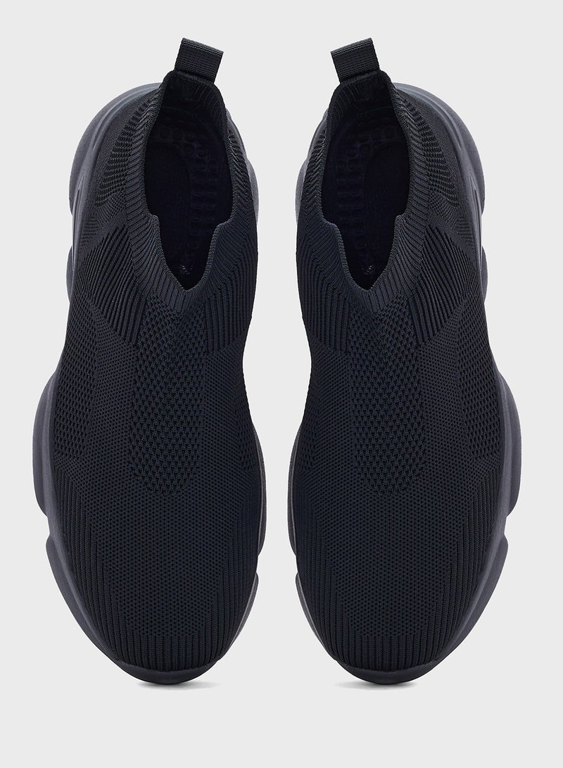 Seventy Five Casual Knitted Pull On Sneakers  - Image 4