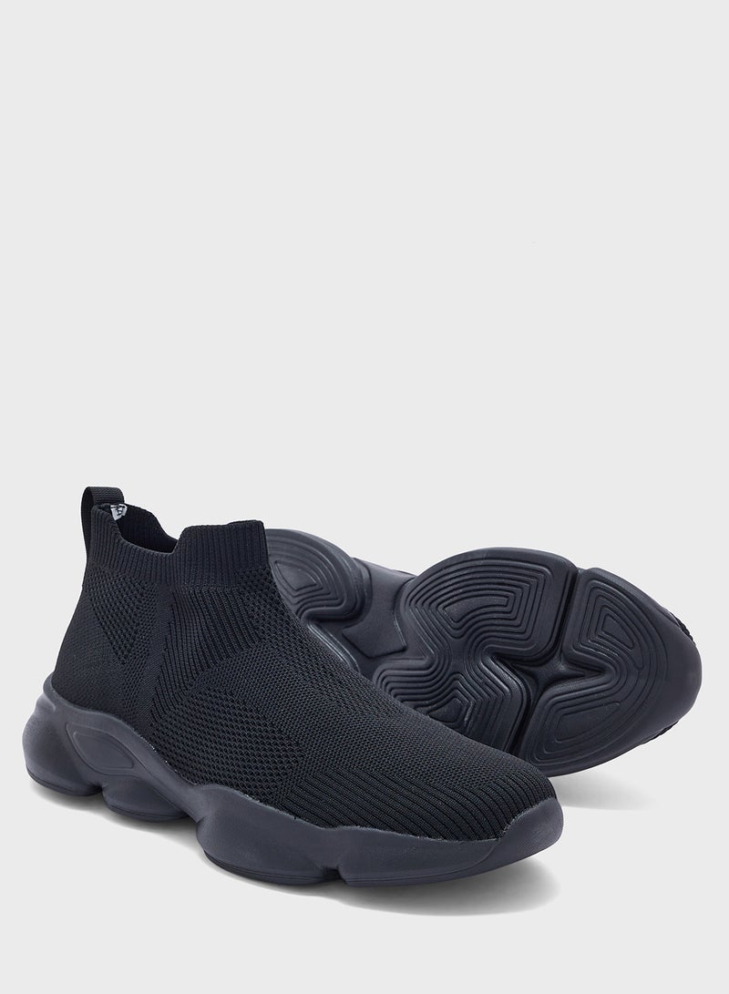 Seventy Five Casual Knitted Pull On Sneakers  - Image 3