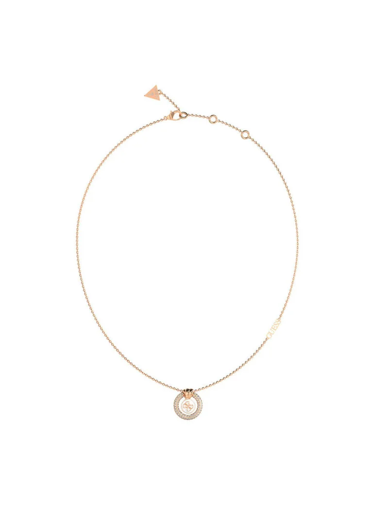 جس Pendent Drop Detail Long Necklace
