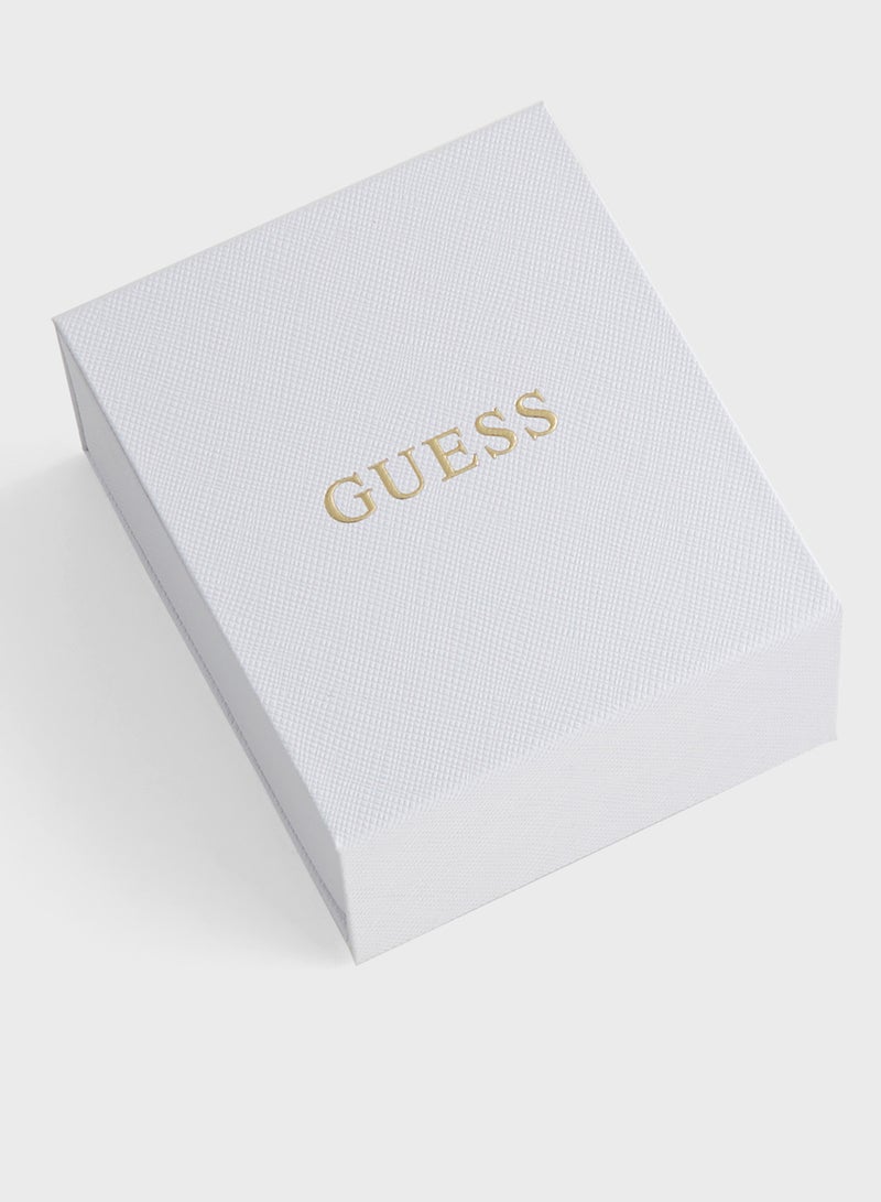 GUESS Pendent Drop Detail Long Necklace - Image 4