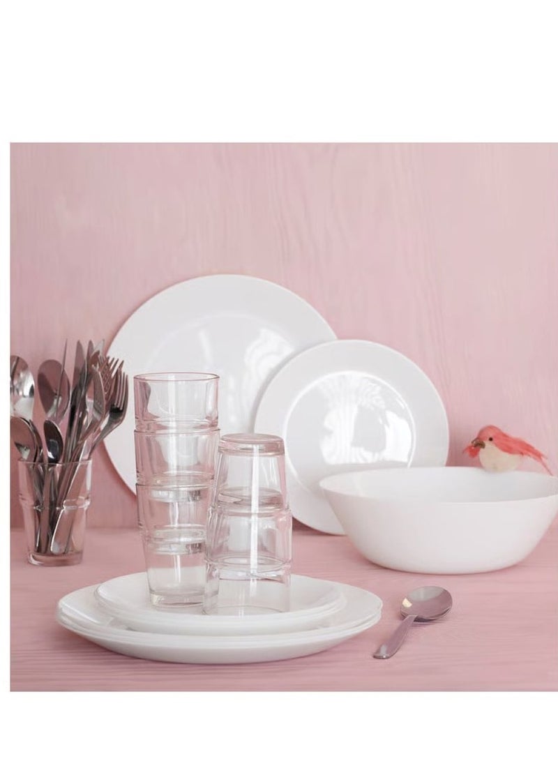 آيكيا فراكتا كأس, زجاج شفاف, 17 سل عدد 6 قطعة - Image 2