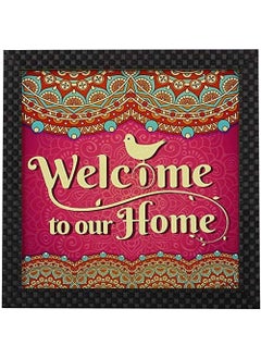 Webelkart Webelkart Set of 3 Motivational/Funny Quote Photo Frame for Wall, Office, Study Room Decoration Poster MDF Without Glass, Size - 10 x 10 INCH (Welcome Home)  - Image 4