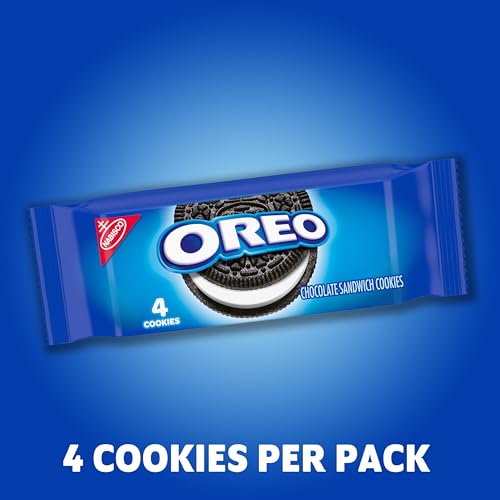 OREO Chocolate Sandwich Cookies, 40 Snack Packs (4 Cookies Per Pack, 4 Boxes) - Image 3