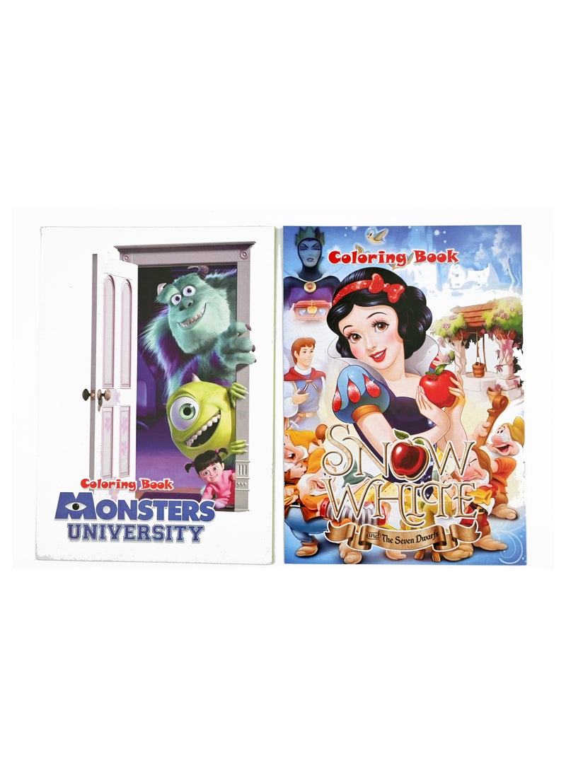 Disney Coloring Book Large 5 Pieces  - Image 3
