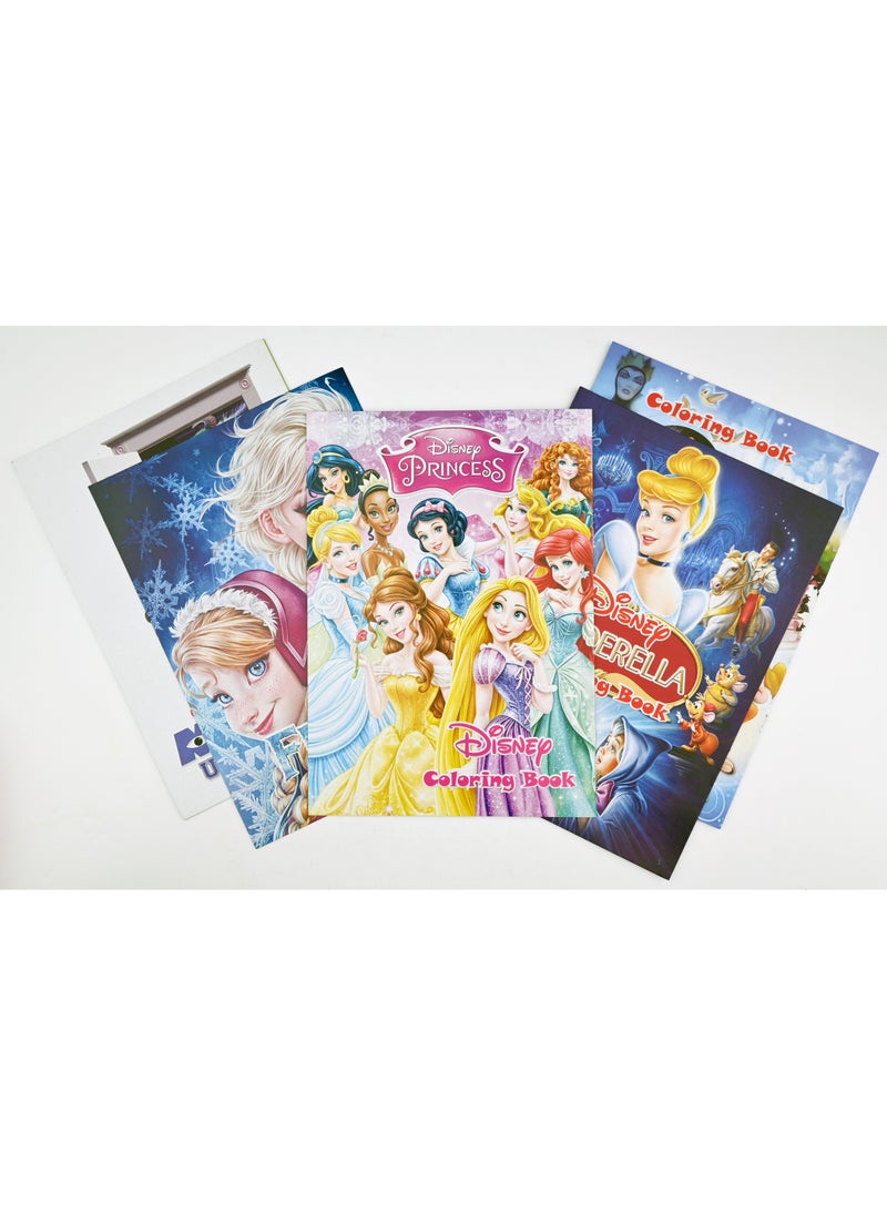 Disney Coloring Book Large 5 Pieces  - Image 2
