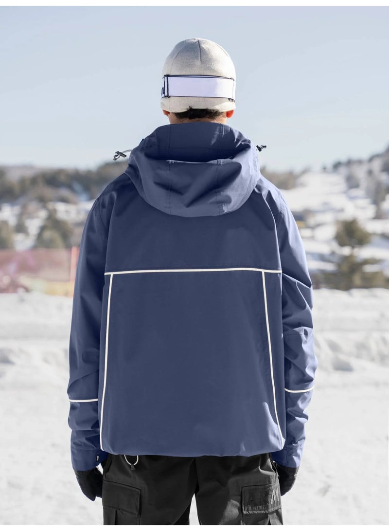 ARMADA SALISBURY 2L ANORAK SNOW JACKET - Navy - Image 4