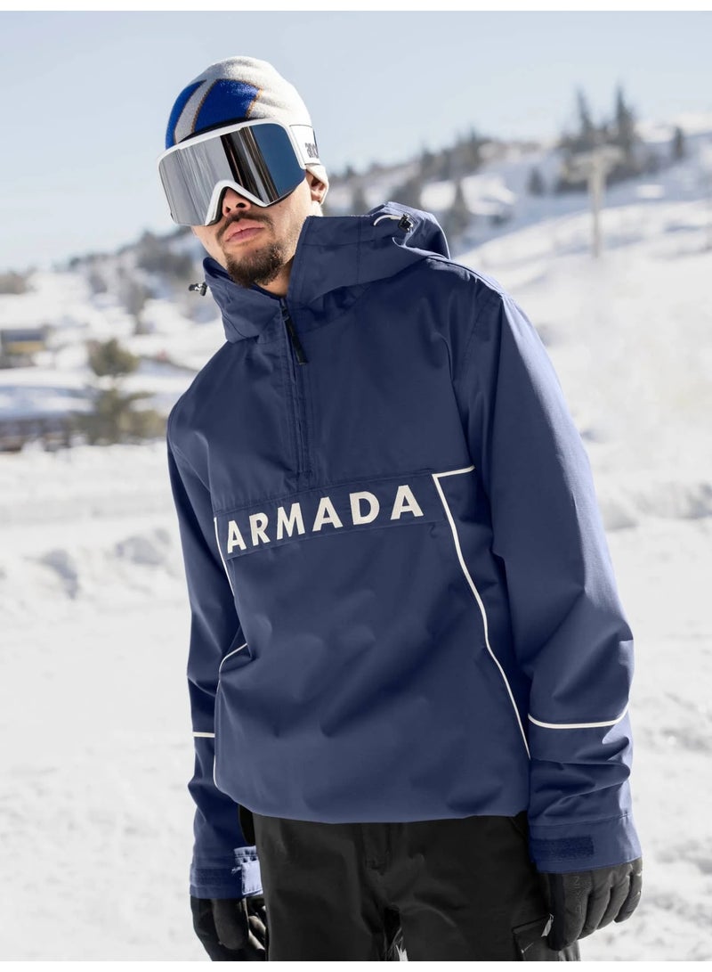 ARMADA SALISBURY 2L ANORAK SNOW JACKET - Navy - Image 3