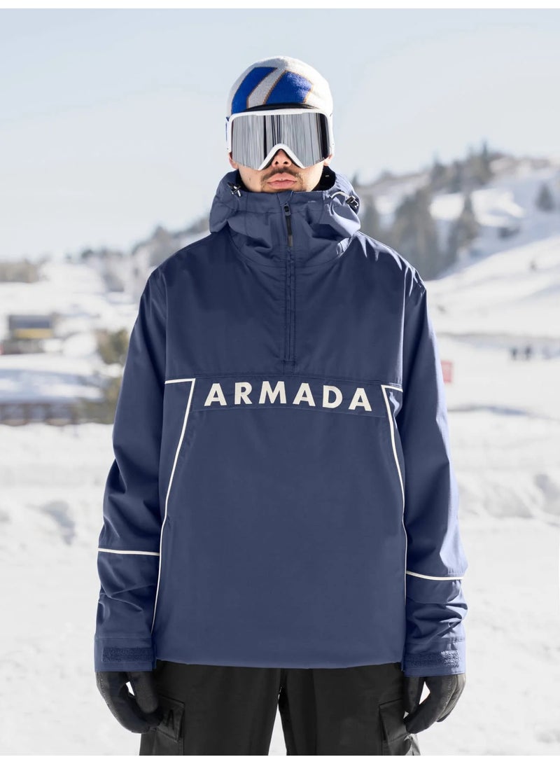 ARMADA SALISBURY 2L ANORAK SNOW JACKET - Navy - Image 2