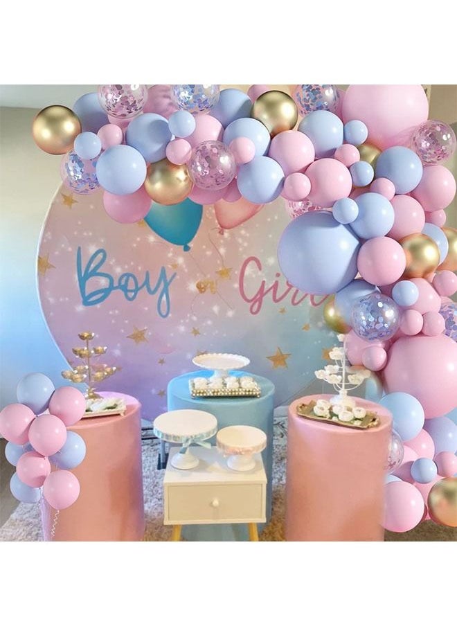 ZCM-HAPPY - Party Balloon Arch Set Durable and High Quality Glue Dots and Banding Tools - Image 1