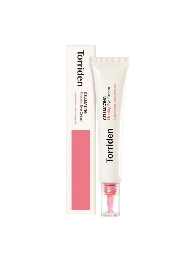 Torriden Torriden CELLMAZING Collagen Firming Eye Cream 30ml (1.01 fl.oz) | Wrinkle Improvement and Dark Circles Care | 5D Collagen Complex, 4R Pure Retinol  - Image 1