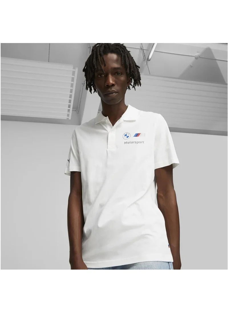 PUMA BMW MMS ESS White Men's Polo T-Shirt