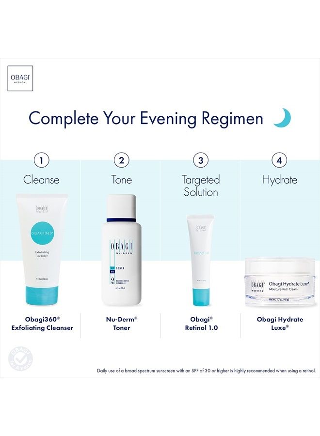 Obagi Medical 360 Retinol Moisturizer Cream for Face with Shea Butter and Jojoba Seed Oil Anti Aging Cream, Retinol Face Lotion for Clear, Healthy-Looking Skin. 1 OZ - Image 3