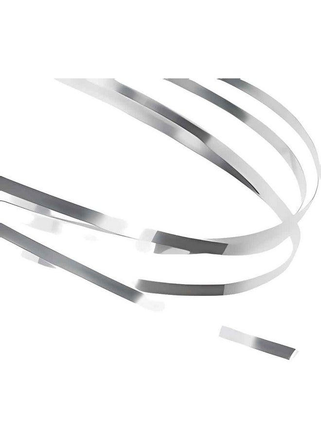 uGems - Bezel Wire Very Small Cloisonne Strip .999 Fine Silver Flat .060" X .005" (Qty=24 Inches) - Image 1