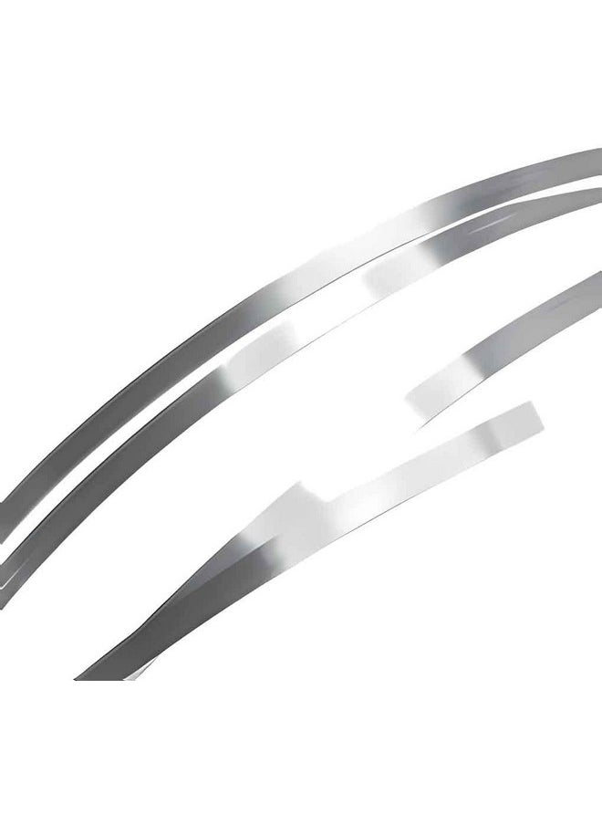 uGems - Bezel Wire Very Small Cloisonne Strip .999 Fine Silver Flat .060" X .005" (Qty=24 Inches) - Image 1