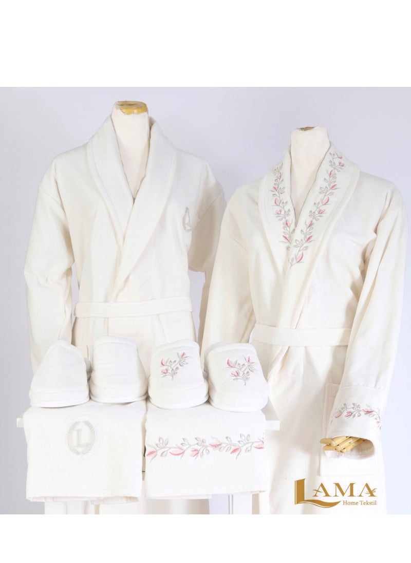 LAMA Home Tekstil - Set Bath Robe Lisbon Double - Image 1