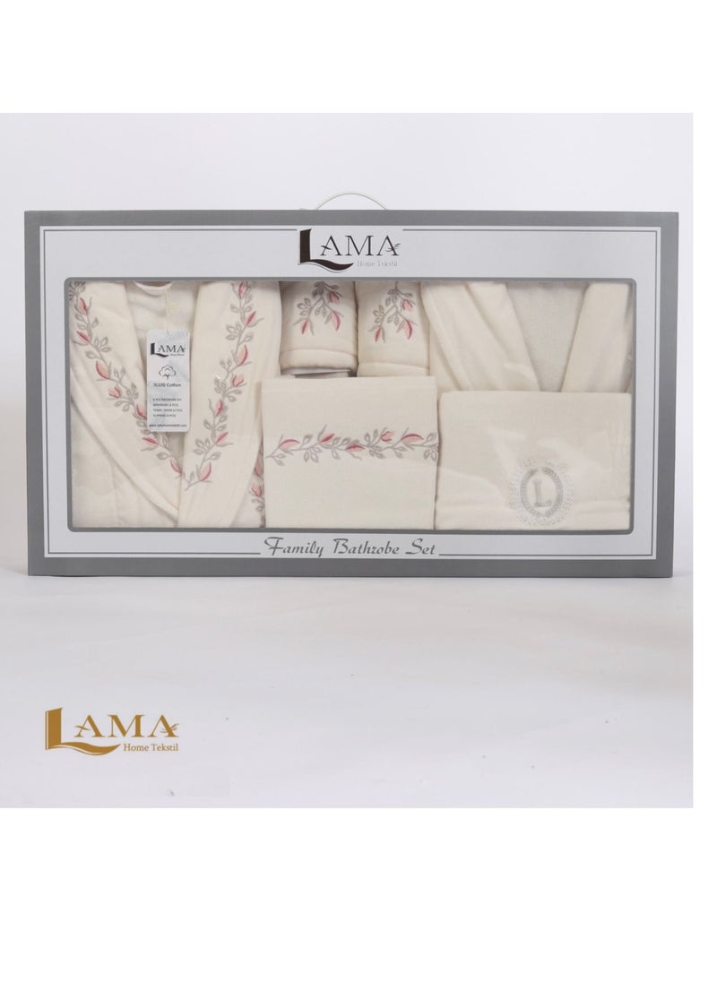 LAMA Home Tekstil - Set Bath Robe Lisbon Double - Image 1