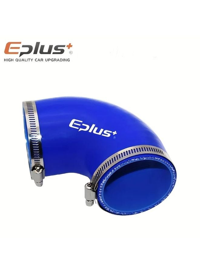 Black 76mm High Temperature Automotive Silicone Hose 90 Degree Bend Turbo Pipe - Image 2