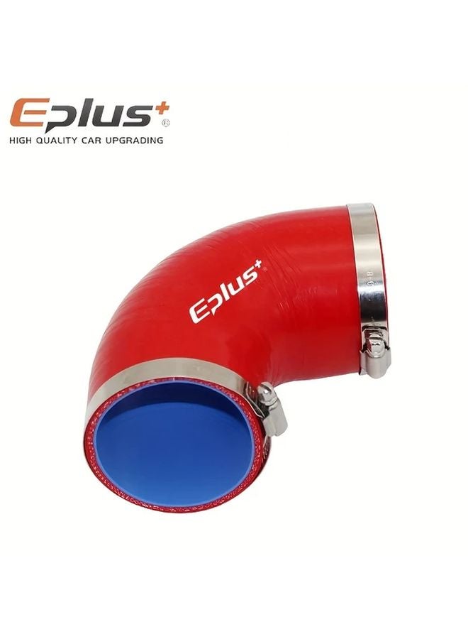Black 76mm High Temperature Automotive Silicone Hose 90 Degree Bend Turbo Pipe - Image 4