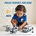 Tiny Force Toy Police Set Police Car Play Set for Toddler Boys Kids Toys for Imaginative Play Safe Police Toys Gifts - Image 4