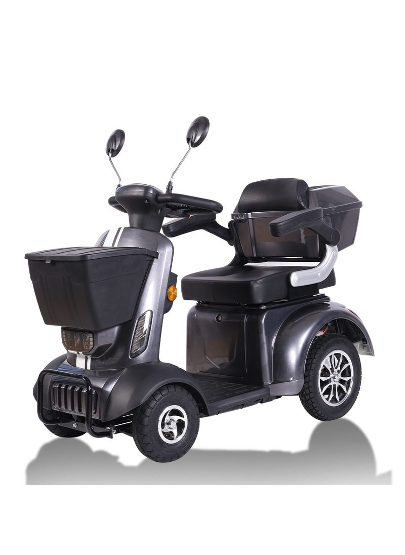 4-Wheel Electric Powered Mobility Scooter Wheelchair for Adults & Seniors - Pre-Assembled, 418lbs Capacity, 34~37 Miles Range, Up to 10.56~15.53MPH - pzsku/Z96AC0EB9CCB338CAC774Z/45/_/1736236430/33f9d509-44c1-4334-aea4-e622b2197fd3