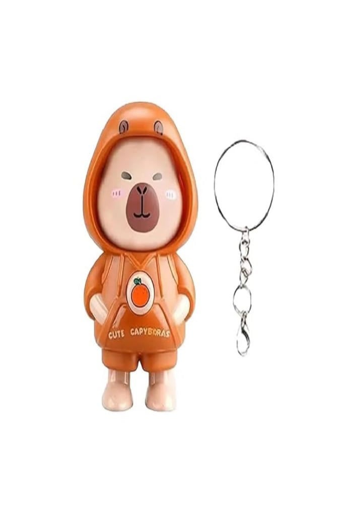 Teddy Face Changing Keychain Toy – 3D Cartoon Character Key Holder for Men, Women, Kids - Image 2