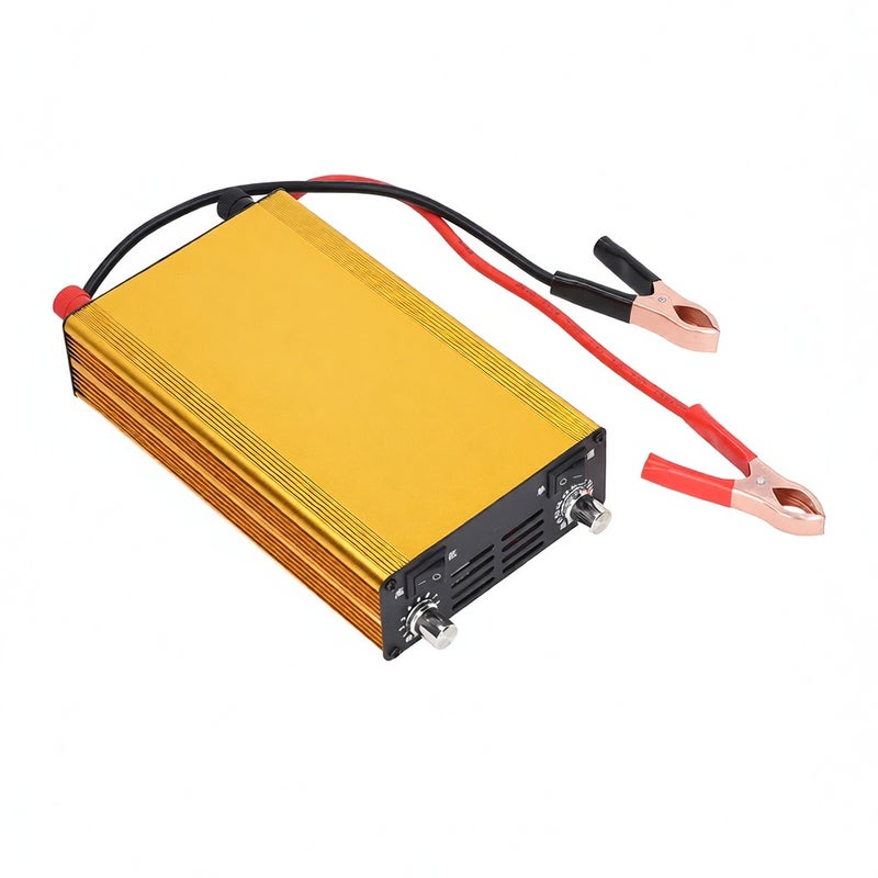 Battery Boost Inverter Power Saving 12000W Aluminum Alloy Double Variable Battery Booster 12V - Image 4