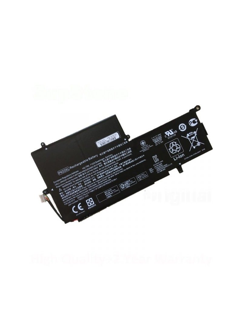 Terabyte PK03XL HSTNN-DB6S 789116-005 Laptop Battery For HP Spectre Pro X360 G1,13-4001DX,13-4113TU 13-4002NF 13-4101DX - Image 2