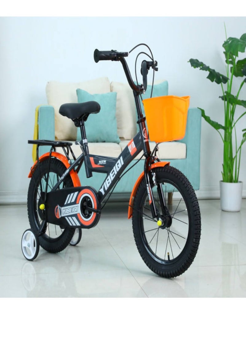 Toy Box Children's Bicycles 14 inch Carbon Steel Frame, Wear-resistant Tires, Adjustable Seat, Smooth Bearings, Safe and Stable, Responsive Dual Brakes Perfect for Kids' Cycling Adventures for 3-6 years old  - Image 3