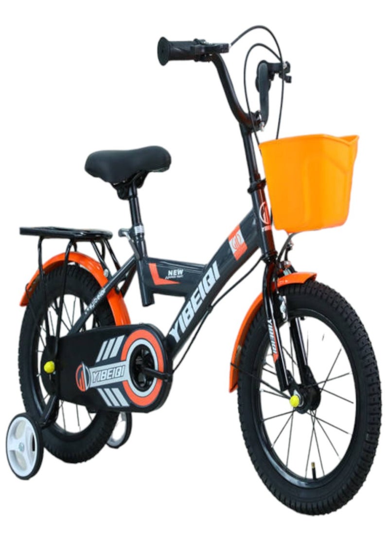 Toy Box Children's Bicycles 14 inch Carbon Steel Frame, Wear-resistant Tires, Adjustable Seat, Smooth Bearings, Safe and Stable, Responsive Dual Brakes Perfect for Kids' Cycling Adventures for 3-6 years old  - Image 2