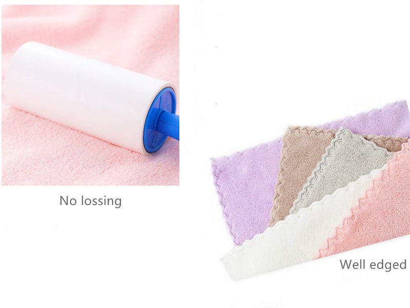 yaocoral 15 Pack 12''x12'' Absorbent Microfiber Baby Washcloths Soft Fleece Wash Clothes Face Towels for Baby,Newborns,Infants,Toddlers,Kids,Baby Face Towel Bath Wipes - Image 5