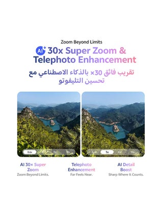 V70 FE 5G AI Dual SIM Light Purple 8GB 256GB With Exclusive Gifts: TWS Pro 90W Charger And 24 Months Warranty + 1 Year Screen Replacement - Middle East Version - view 5
