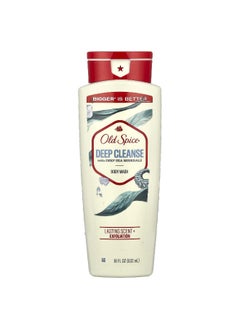 Old Spice Old Spice, Body Wash, Deep Cleanse with Deep Sea Minerals, 18 fl oz (532 ml)  - Image 1