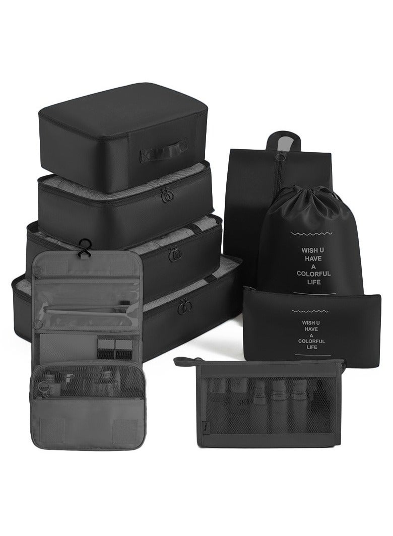 EBMINI Travel Storage Bag Nine Piece Set Business Trips  - Image 1