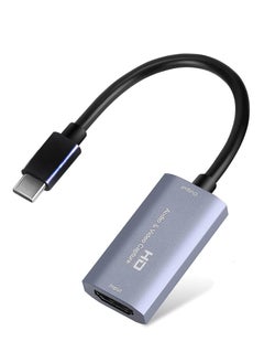 Generic Audio/Video Capture Card, USB3.0 HDMI to USB C, 4K 1080P 60FPS Capture with Type-C Adapter Devices for Live Streaming Game and Video Recorder, for Windows Mac OS X Zoom  - Image 1