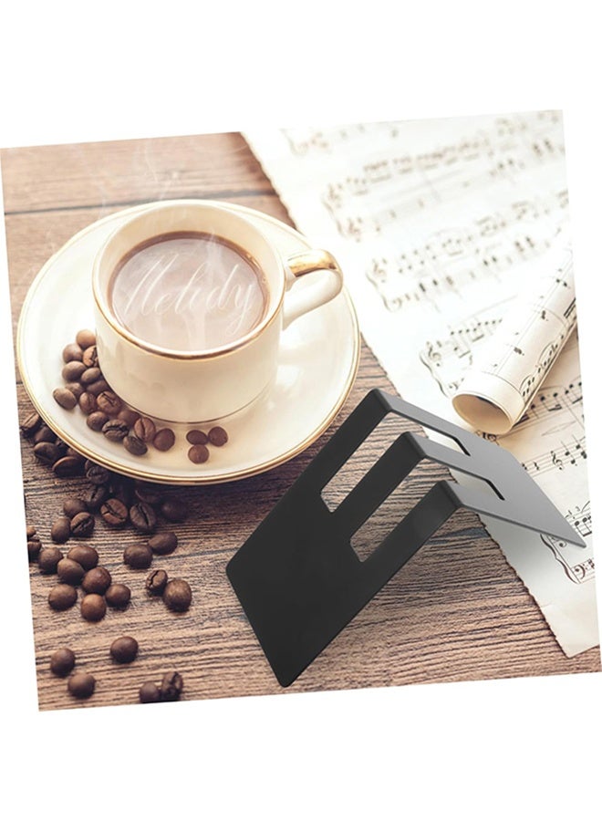 Coffee Filter Holder,50 disposable coffee paper filters are included Black Coffee Filter Holders for Counter Filter Holder with Stainless Steel Material,Coffee Filter Storage - Image 4