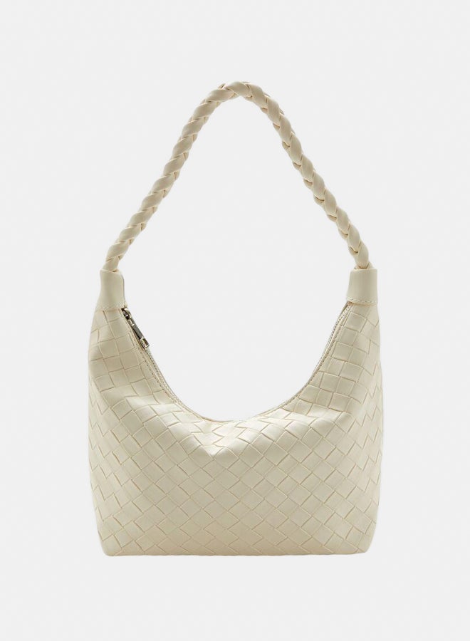 FOREVER 21 Basketwoven Shoulder Bag  - Image 1