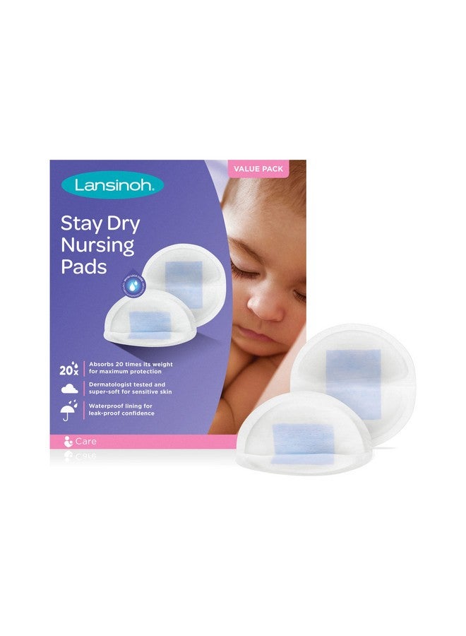 Lansinoh Stay Dry Disposable Nursing Pads Soft And Super Absorbent Breast Pads Breastfeeding Essentials For Moms 200 Count - Image 2
