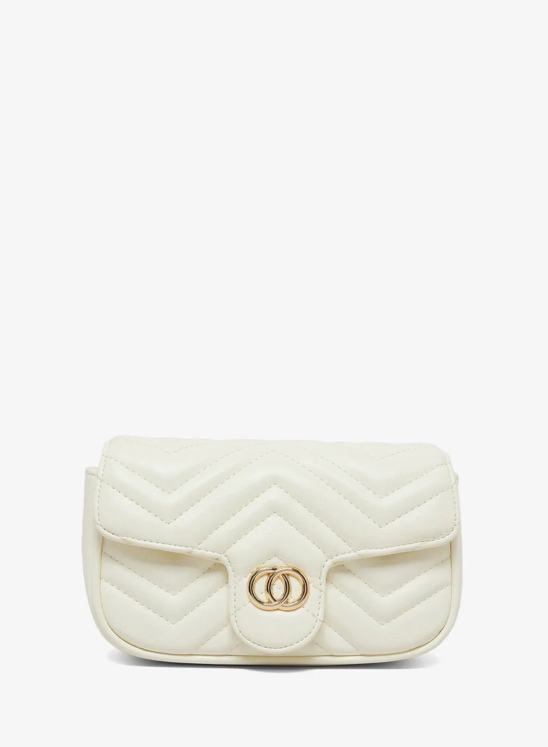 R&B Quilted Crossbody Bag