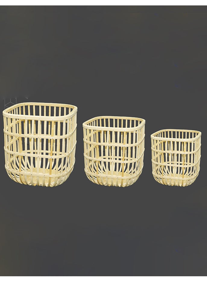 A set of wicker laundry baskets with an elegant and attractive design  - Image 2