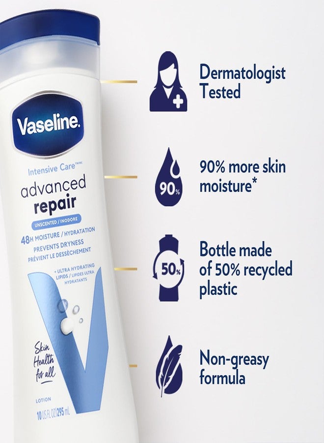 Vaseline Intensive Care Advanced Repair Lotion, 13 Fl Oz (Pack of 2) - Image 4