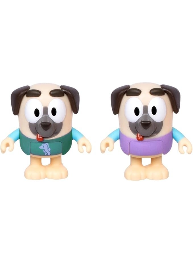 بلوي مجموعة شخصيات بلوَي ذات تغيير اللون، عبوة مكونة من 4، حديقة مائية، بينغو والأصدقاء، حصري - Image 5