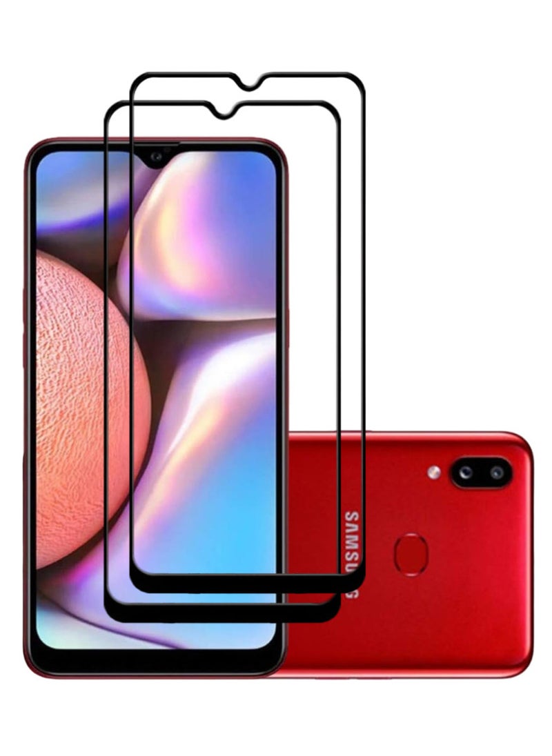 ACLIX 2 Pieces Antistatic ESD Dustproof Premium Quality High Definition Tempered Glass Screen Protector Designed For Samsung Galaxy A10s - Image 1