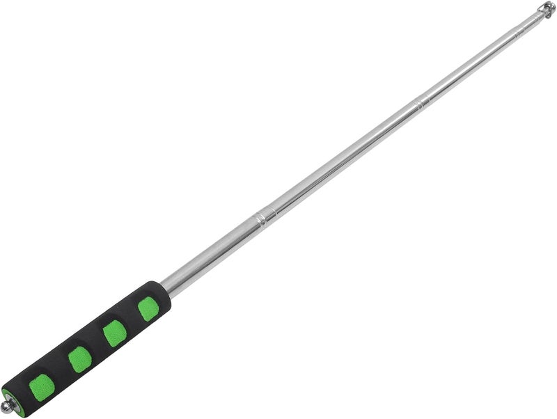DOITOOL Telescopic Stainless Steel Teaching Pointer 1.6m Thickened Handheld Presenter with Sponge Handle for Classroom and Office Use - Image 1
