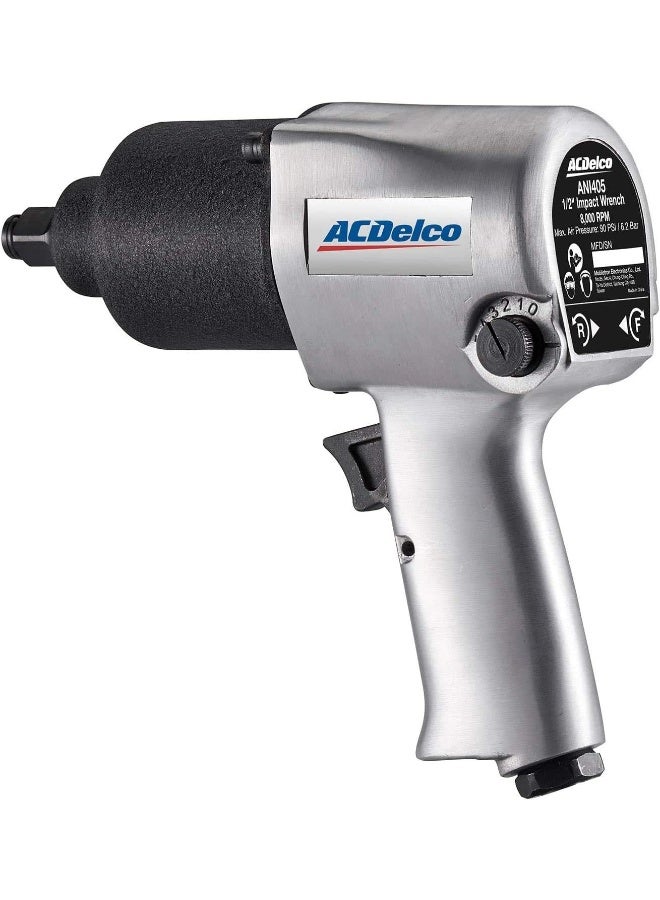ACDelco ANI405A Heavy Duty Twin Hammer ½” 500 ft-lbs. 5-Speed Pneumatic Impact Wrench Tool Kit - Image 2