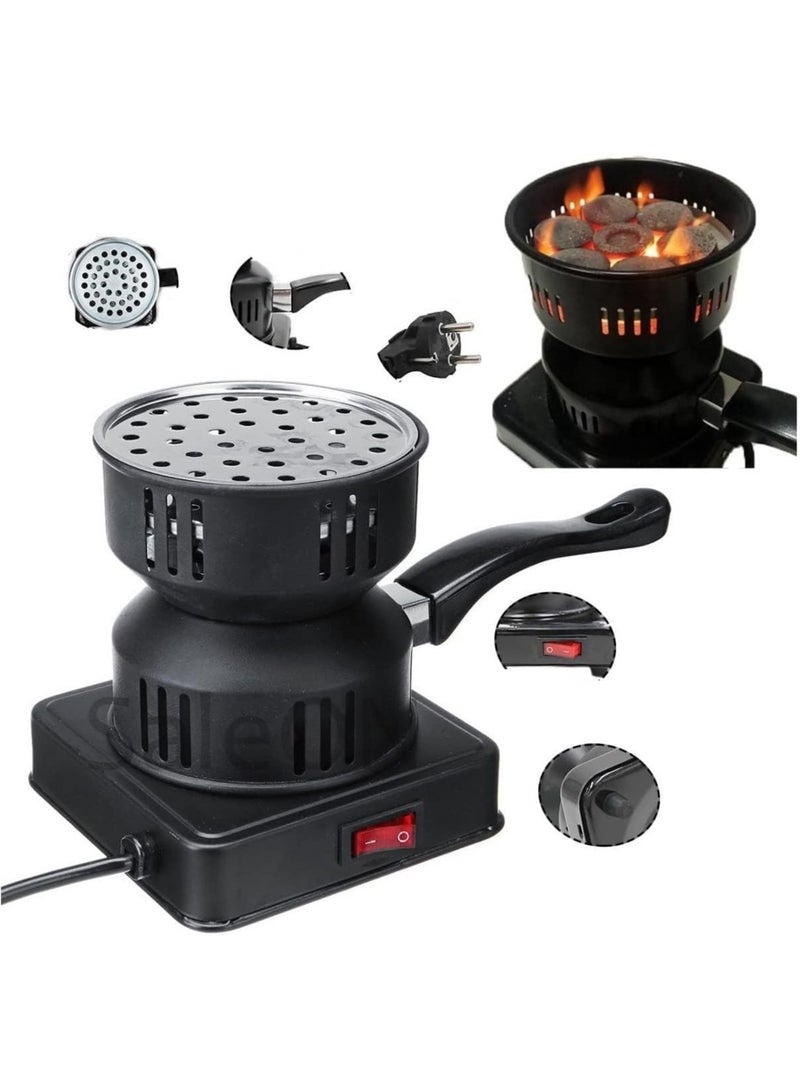 ECVV Heater Charcoal Stove,Electric charcoal burner, Charcoal Starter With Durable Heating Element And Accessories Includes detachable - Image 1