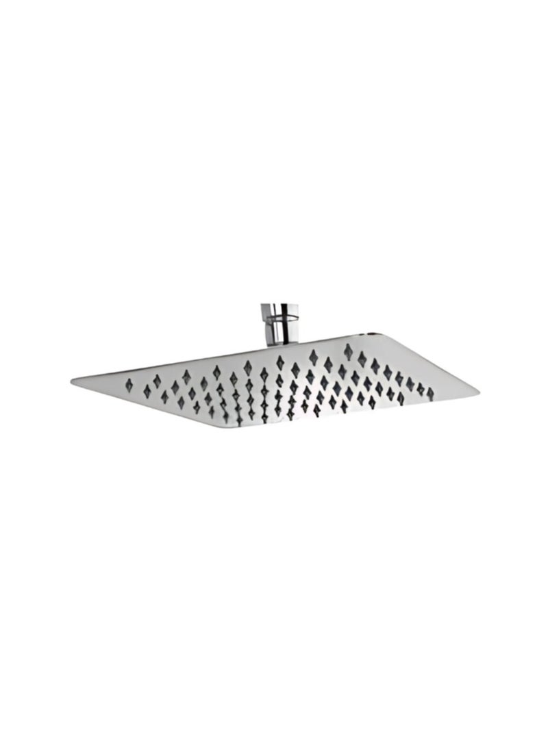SOMANY Shower Head Ultra Slim Square – 250mm High-Pressure Water Flow, Modern Rainfall Showerhead, Luxury Bathroom Faucet - Image 1