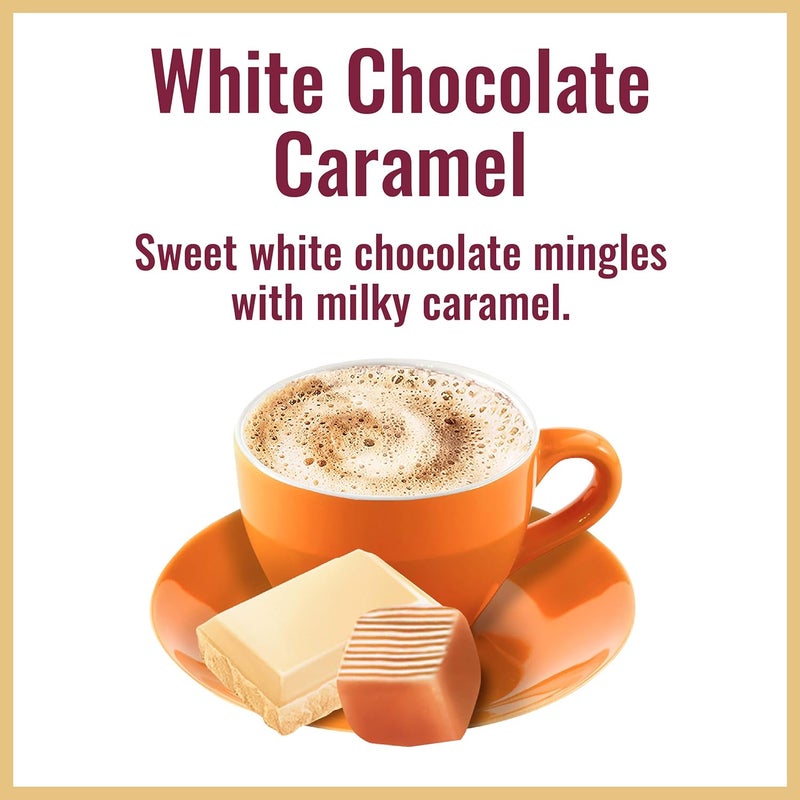 Hills Bros. Instant Cappuccino Mix - White Chocolate Caramel - Image 3