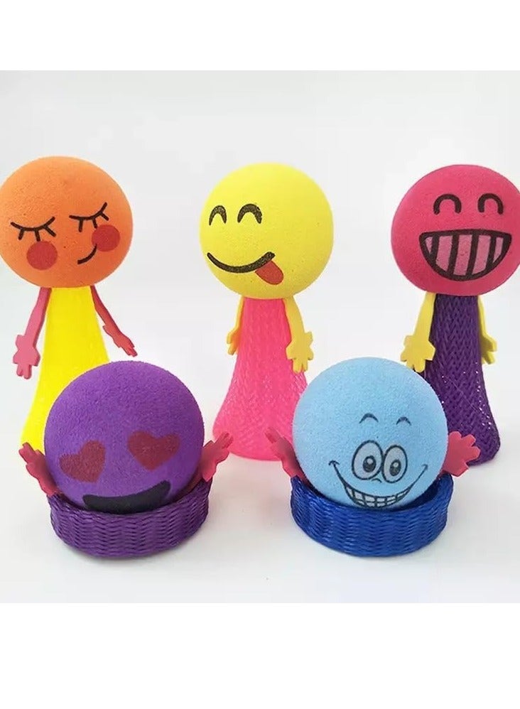 Raxoom Jumping Spring Toys Colorful for Kids Birthday party | Toy for Girls Boys Bouncy Ball for party favors Birthday Giveaways | Bulk Mini Toys Goody Bag (24 Pcs) - Image 5