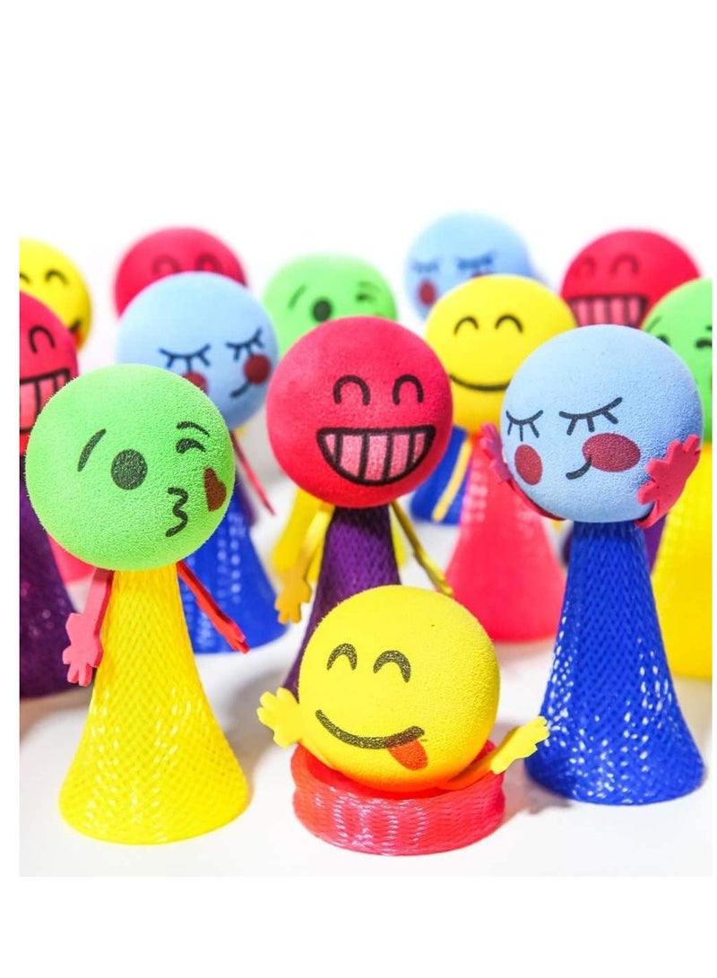 Raxoom Jumping Spring Toys Colorful for Kids Birthday party | Toy for Girls Boys Bouncy Ball for party favors Birthday Giveaways | Bulk Mini Toys Goody Bag (24 Pcs) - Image 2