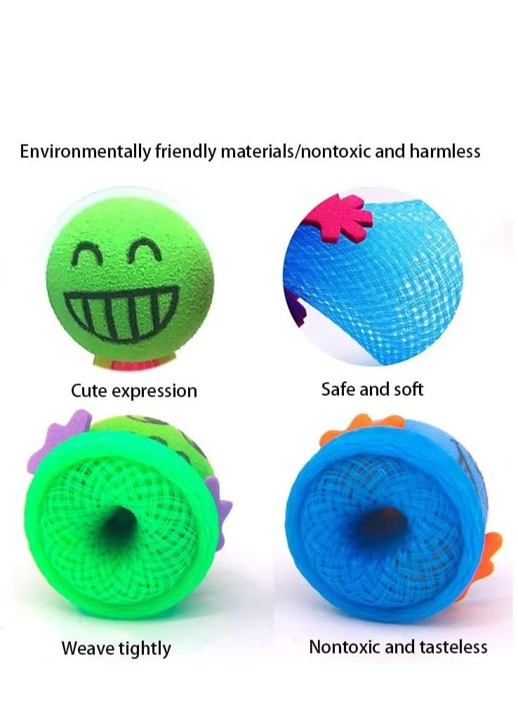 Raxoom Jumping Spring Toys Colorful for Kids Birthday party | Toy for Girls Boys Bouncy Ball for party favors Birthday Giveaways | Bulk Mini Toys Goody Bag (24 Pcs) - Image 3